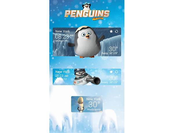 Penguins Style Reward GO Weather EX for Android - Download the APK from Habererciyes